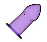 Plug anale 5 dimensioni Butt Plug Transaparant Anal Hollow Plug Massaggiatore della prostata Ano Sex Toys Per Donne Uomini Gay