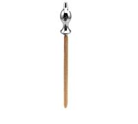 Plug anale 5 Dimensioni Coda Lunga Frusta Catena Sculacciata Flirtare Metallo Palla Anale Perline Butt Plug BDSM Inserto Giocattolo Del Sesso Unisex Per Uomo Donna Coppia