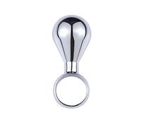 Plug anale 5 tipi Plug anale Anello in metallo Butt Plug Giocattoli del sesso Massaggio Masturbarsi Giocattolo per adulti Stimolazione del clitoride (Goccia d'acqua)