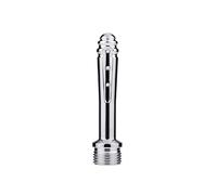 Plug anale 7 fori Apertura laterale Acciaio inossidabile Doccetta anale Doccia Pulizia Pulitore anale in metallo Butt Plugs Rubinetto Giocattoli del sesso anale(S)