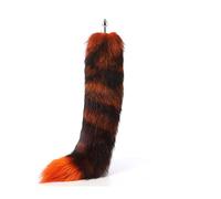 Plug anale 70 cm Super lunga coda reale perline anali butt plug Metallo Flirtare erotico coaplay culo giocattolo coppia gioco di ruolo