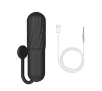Plug anale 85mm con vibratori a pallottola di coda Per Masturbatore per donne Macchina del sesso Plug anale Dildo Masturbatore per donne Tappi per allenamento di testa Giocattoli del sesso