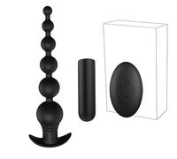 Plug anale 9 velocità perline anali remote vibratore anale butt plug donne masturbazione uomini giocattoli adulti del sesso macchina del sesso dildo giocattoli sexy per adulti