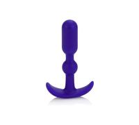 Plug anale a bottino blu, Larghezza 215 mm, Lunghezza 95 mm, Profondità 40 mm, Dipartimento Couple, Poids 0.060 Kg, Colore Viola