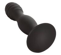 Plug Anale a Costine in Silicone CalExotics Studio - Ventosa