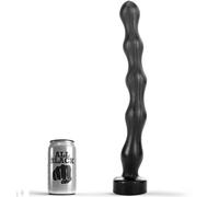 Plug Anale a Sfere All Black - PVC, 42 cm