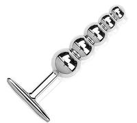Plug Anale Acciaio Inossidabile dilatatori Sex Toys Dilatatore Anale da Donna Plug Anali 15.5cm anal plug ⌀Diametro fino a 3.3cm Peso 0.15kg plug anale da donna sex toys uomo palline anali FOPS A24