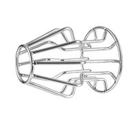 Plug anale Acciaio inossidabile Hollow Peeking Anal Beads Butt Plug in metallo Expander Tunnel Trasparente Dilatazione dell'ano Adult Gay(S)