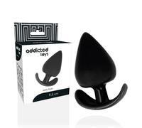 Plug Anale Addicted Toys - Silicone Doppia Densità, 9.5 cm