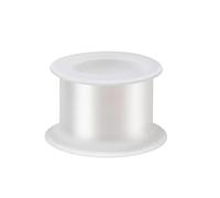 Plug anale Anello anale tunnel Tappi grandi Giocattoli sessuali in silicone cavo Massaggio prostatico ano duro moderato (taglia S bianca)