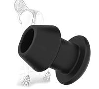 Plug anale aperto Speculum anale Tunnel plug Plug anale cavo Stretching anale Espansione anale cava in silicone Dilatatore vaginale Massaggiatore prostatico Bondage Giocattolo sessuale per donne(L)