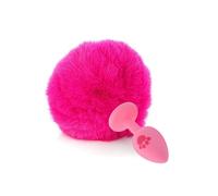 Plug anale Artiglio Coda in silicone Plug anale Taglia piccola Carino Rosa Bianco Palla colorata Ano Perlina Butt Plug Giocattolo (Pink Cat Claw H)