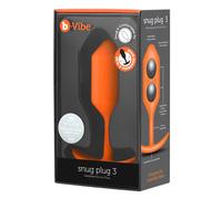 Plug Anale B-Vibe 3 Arancio