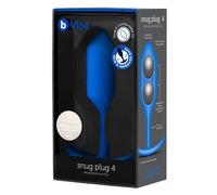 Plug Anale B-Vibe 4 Azzurro Blu Marino