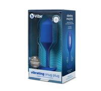 Plug Anale B-Vibe Vibrating Azzurro