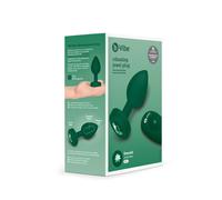 Plug Anale B-Vibe Vibrating Jewel Verde M/L