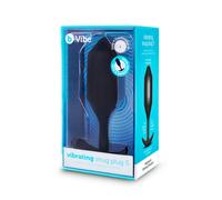 b-Vibe Snug Plug 5 Plug anale con vibrazione black 16,3 cm