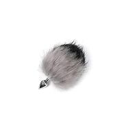 Plug anale Big Dia16cm Tail Metal Palline anali Butt Plug Role Play fascia Cosplay culo Coppia giocattolo