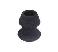 Plug anale Big Plug anale in silicone Hollow Prostate Massage Tool Butt Plug Giocattolo adulto del sesso (taglia S)