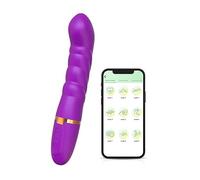 Plug anale Bluetooth vibratori dildo vibratore anale controllo APP giocattoli vibranti del sesso Per donne uomini masturbatori sex shop macchina del sesso