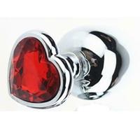 Plug Anale butt dilatatore in metallo Con Cuore dildo indossabile sex toys spina
