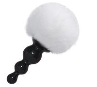 Plug anale Butt plug in silicone peluche coda di coniglio giocattoli del sesso massaggiatore prostatico gay sexy butt plug coda sesso anale plug cosplay giocattoli per adulti