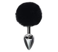 Plug anale Butt plug in silicone peluche coda di coniglio giocattoli del sesso massaggiatore prostatico gay sexy butt plug coda sesso anale plug cosplay giocattoli per adulti