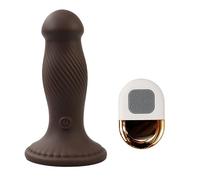 Plug anale Butt Plug Sex Shop Sex Toys Per Gay Donna Uomo Telecomando senza fili Plug anale Vibratore Gel di silice Plug anale Masturbatore