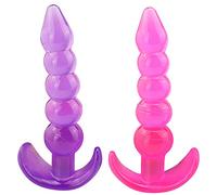 Plug anale Butt Plug Silicone Hollow Buttplug anale Massaggio prostatico anale Giocattoli del sesso anale per coppie di donne