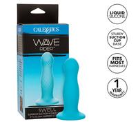 Plug Anale Calexotics Wave Rider Swell - Silicone, Blu