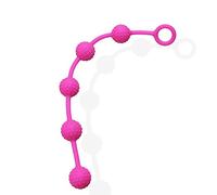 Plug anale Catena di perline anali da 24 cm, palline anali G-spot Catena di perline Butt Plug, giocattoli anali Gel di silice Ano Giocattolo del sesso, prodotto del sesso donna uomo Macchina del sesso