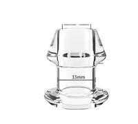 Plug anale cavo con tappo abbinato, giocattolo sessuale for clistere, dilatatore anale, plug for glutei, espansione vaginale e anale, giocattolo for adulti SM(M)