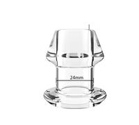 Plug anale cavo con tappo abbinato, giocattolo sessuale for clistere, dilatatore anale, plug for glutei, espansione vaginale e anale, giocattolo for adulti SM(S)