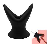 Plug anale cavo per coppie Dilatatore anale Silicone Stretcher vaginale per femmina Speculum Peeking per Enema Dialator Anus Giocattoli del sesso per adulti