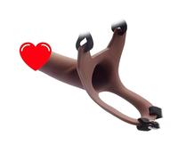 Plug anale Cinturino da 6,7 pollici su dildo mutandine Plug anale in silicone Strapon Dildo Adujstable Sex Toys Per Women
