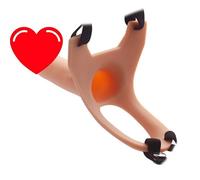 Plug anale Cinturino da 6,7 pollici su mutandine dildo realistiche Plug anale in silicone Strapon Dildo Adujstable Sex Toys