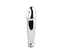 Plug anale cMetal Steel Douche Syringe Anal Shower Head Beads Kit di pulizia anale Butt Plug Attachment Nozzle Tip Giocattolo del sesso gay