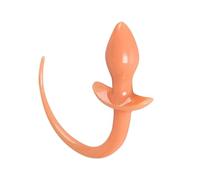 Plug anale Coda di cane Plug anale Masturbatore del punto G Giocattoli sessuali Per Donne Uomini Gay Butt Plug Giocattoli anali Giocattolo erotico Prodotti del sesso