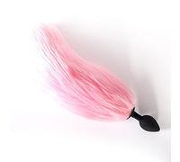 Plug anale Coda luminosa luminosa Perline anali in silicone metallico butt plug erotico gioco di partito cosplay gay Ano Giocattolo del sesso per coppia