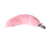 Plug anale Coda luminosa luminosa Perline anali in silicone metallico butt plug erotico gioco di partito cosplay gay Ano Giocattolo del sesso per coppia