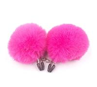 Plug anale Coda lunga plug anale giocattolo del sesso coda cosplay prodotti del sesso palla per capelli stimola petto coppia accessori per adulti (RS1)