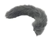 Plug anale Coda separabile da 40 cm con artigli di gatto Plug anale Cosplay Espansione ano Sex Toys Coppie Erotic Butt Flirt Plug in metallo (solo 40 cm Grey Tail)