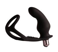 Plug Anale Con Anello Vibrante Rocks-Off Ro-Zen Rro Nero