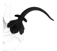 Plug anale con coda di cane Plug anale in silicone Plug anale Espansione Dilatatore dell'ano Massaggio del punto G della prostata Giochi di ruolo SM Petplay Masturbazione Giocattolo sessuale