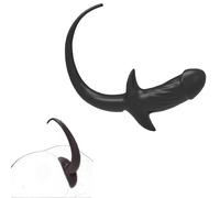 Plug anale con coda di coda, plug anale, plug anale, gel di silice morbido, giocattolo sessuale per giochi per coppie e adulti