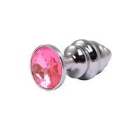 Plug Anale Crystal Pink Ø 2,6 cm