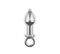 Plug anale Dia 37mm Giocattoli in metallo Hollow Ano perline palle butt plug anale lavabile giocattolo del sesso gay Giocattoli anali Macchina del sesso Masturbatore