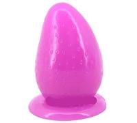 Plug anale Diametro 7,5 cm Enorme plug anale con Butt Training Plugs fragola grandi palle anali ano Masturbatore anale Sex Machine giocattoli del sesso butt plug