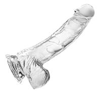 Plug Anale Dilatatore Donna Dildo Anale con Ventosa Pene, L | Giocattolo Sessuale Fallo Realistico Stimolatore Prostata Punto G Uomo Buttplug Masturbazione Sex Toys Coppia