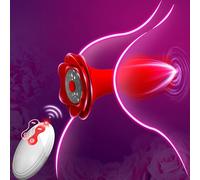 Plug Anale Dilatatore Donna Plug Analesex Toy Kit Sexytoysys Coppia Plug Anale Anali 10 Modalità Sex Toys Vibratoriper Donne Dildo Anale Vibratore per Uomo con Telecomando, B1111